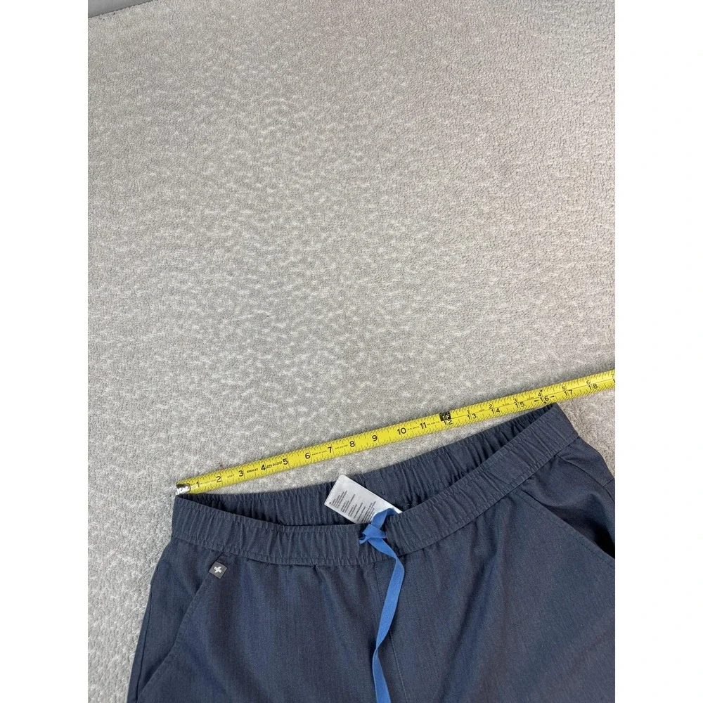 Figs Technical Collection Pants Mens XL Blue Jogger Scrub‎ Drawstring Pockets